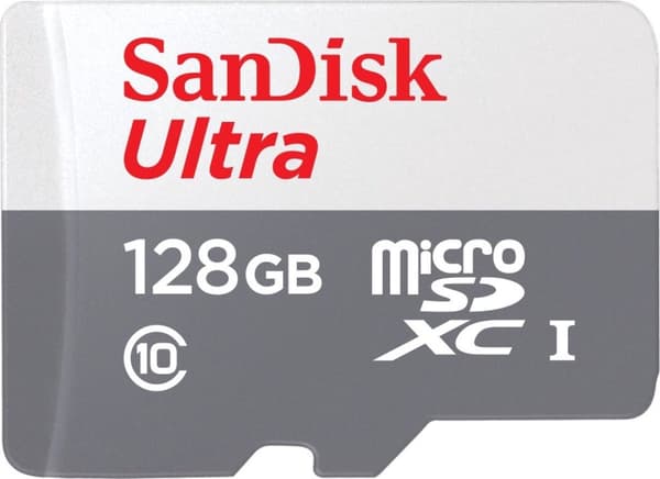 SanDisk MicroSDXC Ultra Android 128GB 100MB/s Klass 10 ada