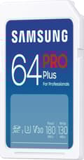 Miniatyrbild 4 av 5: Samsung PRO Plus - SD-kort - Minneskortskamera - 180 & 130 MB/s - 64 GB