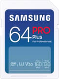 Miniatyrbild 5 av 5: Samsung PRO Plus - SD-kort - Minneskortskamera - 180 & 130 MB/s - 64 GB