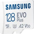 Miniatyrbild 2 av 9: Samsung EVO Plus - Micro SD-kort - inklusive SD-adapter - 160 MB/s - 128 GB