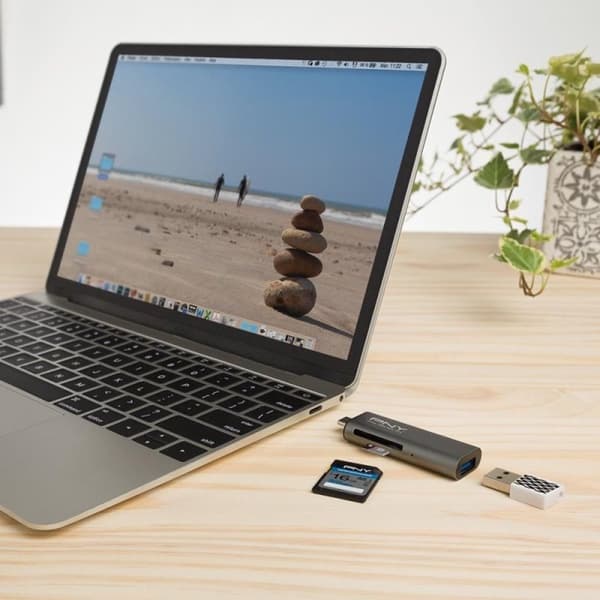 PNY USB-C kortläsare - USB-adapter