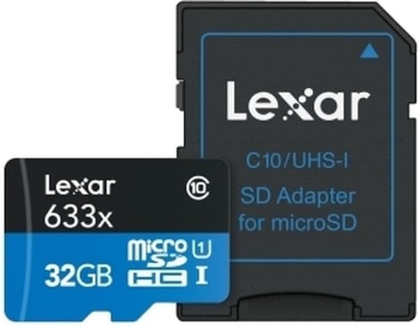 Lexar microSDHC HP UHS-I 633x 32 GB