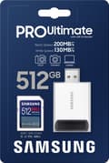 Miniatyrbild 6 av 8: Samsung PRO Ultimate - SD-kort med kamera - Kameraminneskort - 200 & 130 MB/s - 512 GB