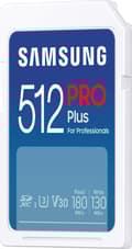 Miniatyrbild 2 av 5: Samsung PRO Plus - SD-kort - Minneskortskamera - 180 & 130 MB/s - 512 GB
