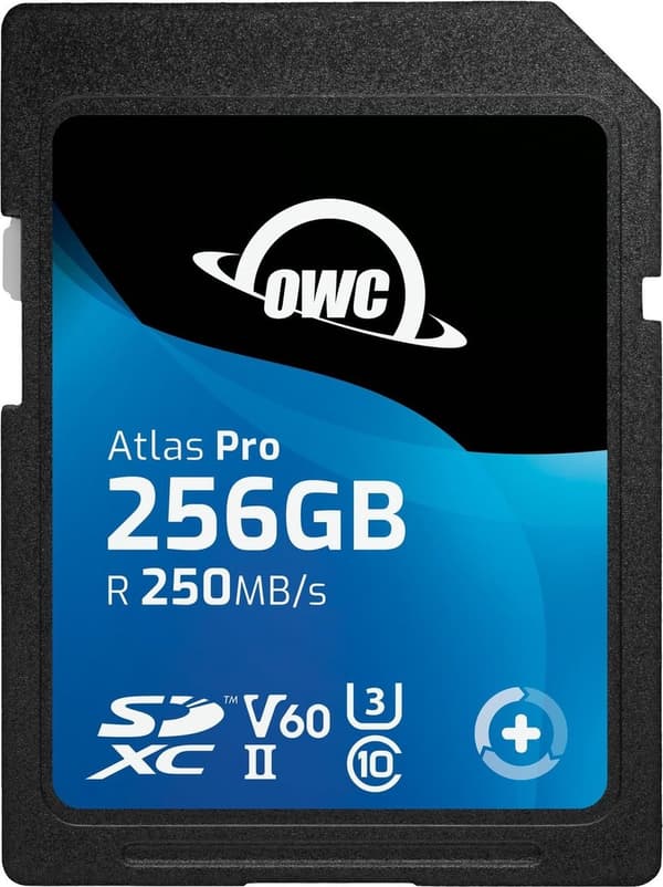 OWC Atlas Pro (256 GB) SDXC UHS-II V60 mediakort