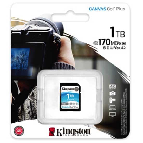 Kingston Canvas Go! Plus Sd Uhs-i Clase 10 1tb Sd-kortti