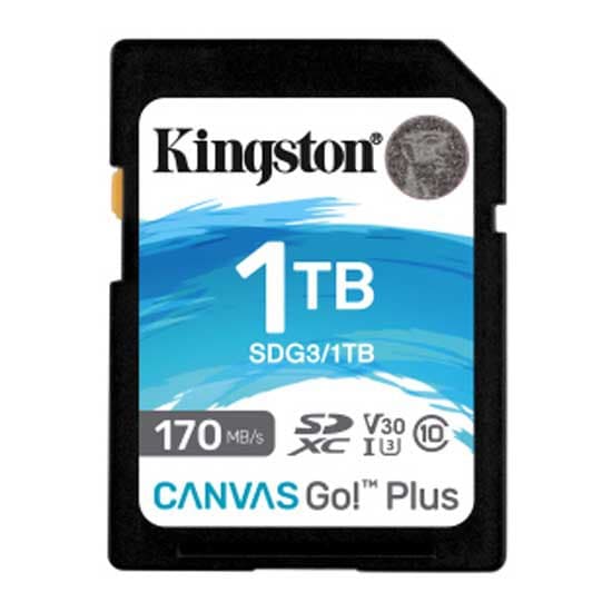 Kingston Canvas Go! Plus Sd Uhs-i Clase 10 1tb Sd-kortti