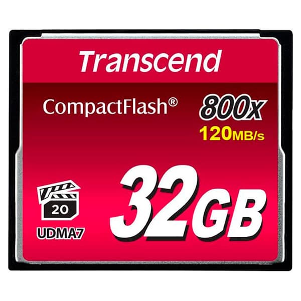 Transcend Minneskort 800x Compactflash Udma 7 32gb
