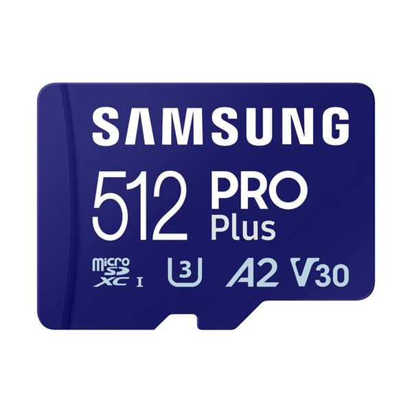 MicroSDXC-kort - SAMSUNG - PRO Plus - 256 GB - 180 MB/s - 130 MB/s