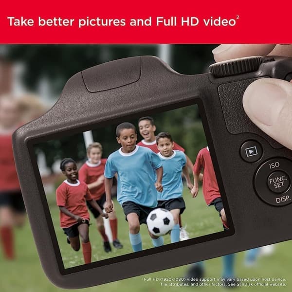 SanDisk Ultra Plus 128 GB SDXC-hukommelseskort, op til 130 MB/s, klasse 10, UHS-I, V10