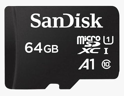 SanDisk Ultra 64 GB microSDXC-hukommelseskort + SD-adapter med A1-appydelse op til 100 MB/s, klasse 10, U1