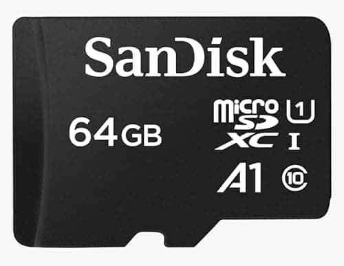 SanDisk Ultra 64 GB microSDXC-hukommelseskort + SD-adapter med A1-appydelse op til 100 MB/s, klasse 10, U1