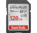 Miniatyrbild 4 av 9: Sandisk Ultra Plus 128GB SDXC-minneskort V10 Klass 10 upp till 150 Mb/s hastighet