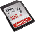 Miniatyrbild 8 av 9: SanDisk 128GB Ultra SDXC-kort upp till 80 MB/s hastighet UHS-I Class 10 U1 minneskort