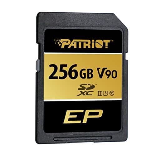 PATRIOT V90 SDXC UHS-II U3 KLASS 10 SD-KORT 256 GB PEF256GEP92SDX