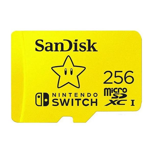 SANDISK Extreme 256GB microSDXC minneskort för Nintendo Switch - V30/U3/C10/R100/W90
