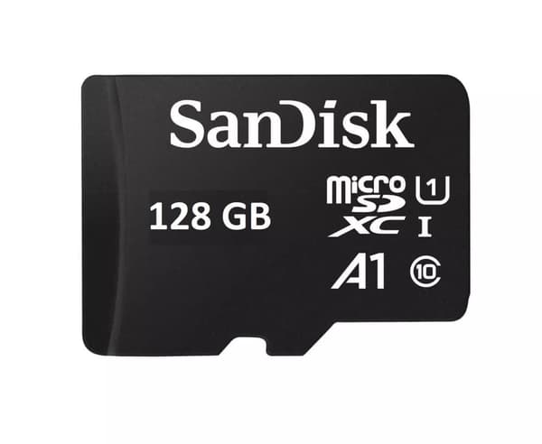 Sandisk Micro 128GB A1, U1, C10 muistikortti