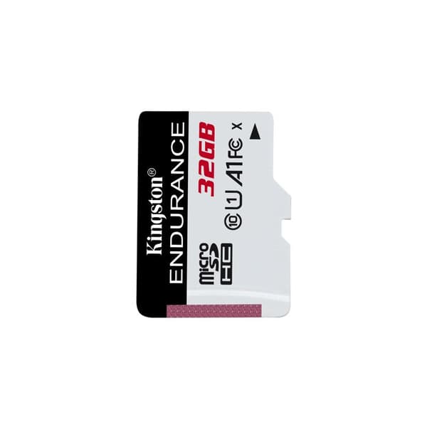 KINGSTON High Endurance Micro SDHC-kort - 32 GB - Klass 10/UHS-I (U1) - 95 MB/s Läs - 30 MB/sSpace Write