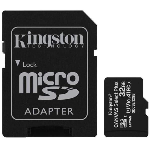 Minne micro sdhc 32gb uhs-i/w/adapter sdcs2/32gb, Kingston
