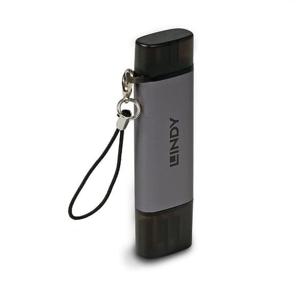 Minneleser usb3.2 c & a sd/43335, Lindy