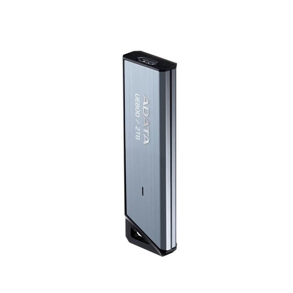 Minnestasjon flash usb-c 2tb/silv aeli-ue800-2t-csg, Adata