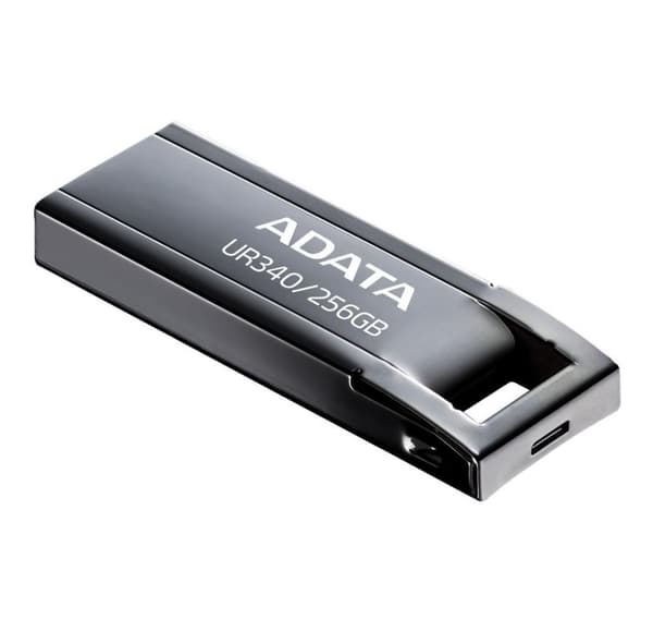 Minnestasjon flash usb3.2 256g/svart aroy-ur340-256gbk, Adata