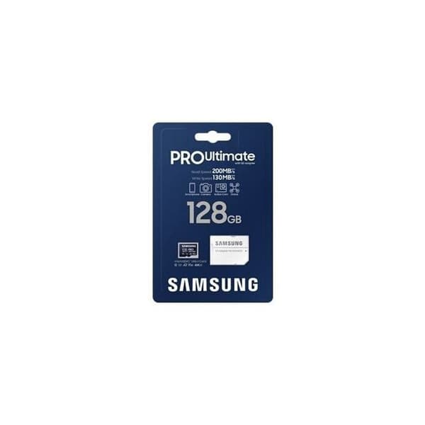 SAMSUNG MINNESKORT 128 GB MICRO-SD Pro Ultimate Class 10 MB-MY128SA/WW