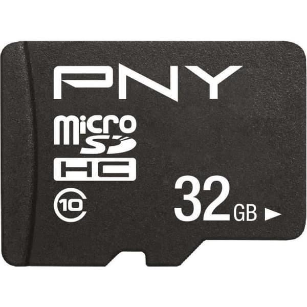 PNY MICROSD 32GB PERFORMANCE PLUS C10 minneskort