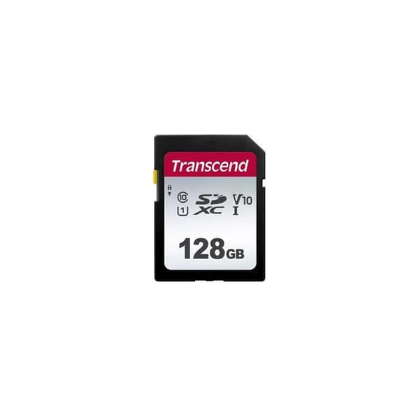 SD-kort 128GB UHS-I U3 - TRANSCEND - 300S - Video Class V30 / UHS-I U3 / Class10