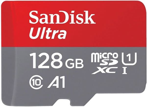 SANDISK ULTRA 128GB microSDXC minneskort - SDSQUA4-128G-GN6MA