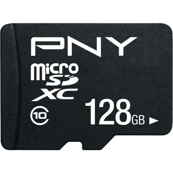 PNY MICROSD 128GB PERFORMANCE PLUS C10 minneskort
