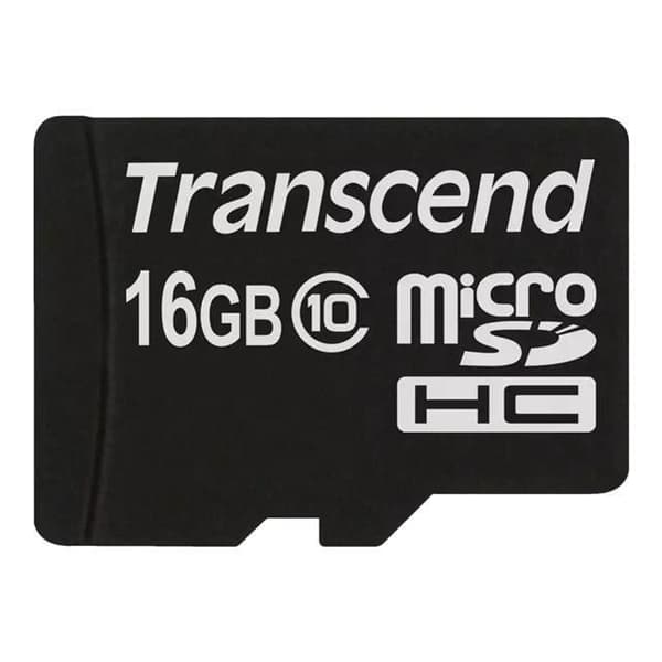 Transcend - Flash-minneskort - 16 GB - Klass 10 - Micro SDHC