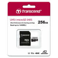Miniatyrbild 3 av 3: Transcend 340S 256 GB microSDXC-minneskort Klass 10 - Klass 3 UHS-I