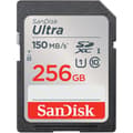 Miniatyrbild 1 av 4: SDXC-minneskort - SanDisk - Ultra - 256 GB - Hastighet upp till 160 MB/s - Klass 10, U1