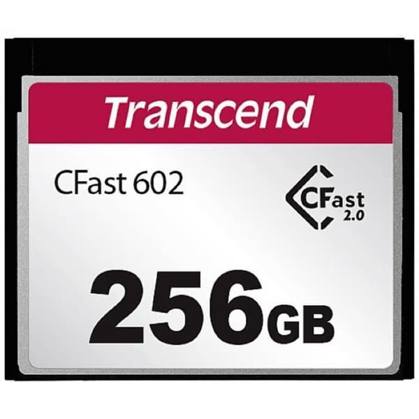Minneskort - TRANSCEND - TS8GCFX602 - 256 GB - CFast 2.0