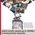 Miniatyrbillede 7 af 11: SanDisk Ultra Plus 64 GB SDXC-hukommelseskort, op til 130 MB/s, klasse 10, UHS-I, V10