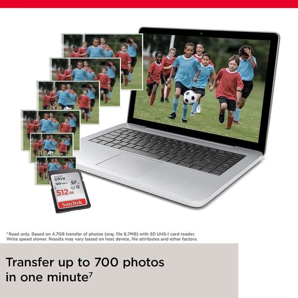 SanDisk Ultra Plus 64 GB SDXC-hukommelseskort, op til 130 MB/s, klasse 10, UHS-I, V10