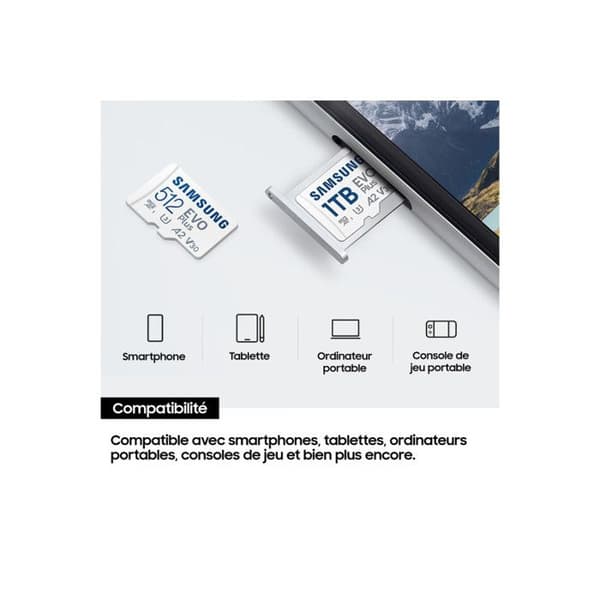 SAMSUNG Micro SD 512GB EVO PLU