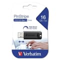 Miniatyrbillede 2 af 2: USB stick Verbatim Pinstripe Sort 16 GB (10 enheder)