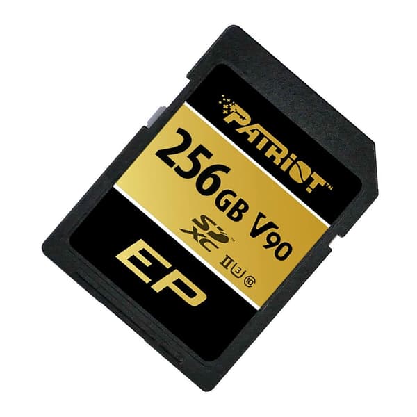 SDXC Minneskort Patriot Memory PEF256GEP92SDX 256 GB UHS-II Klass 10