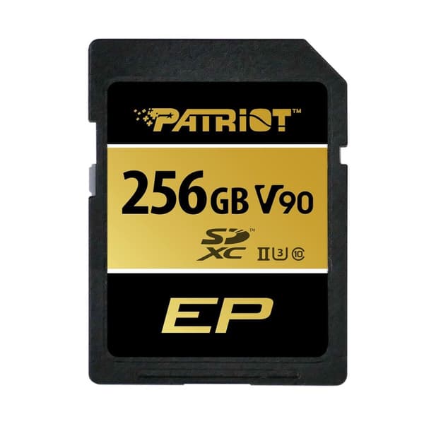 SDXC Minneskort Patriot Memory PEF256GEP92SDX 256 GB UHS-II Klass 10