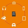 Miniatyrbild 3 av 4: Philips Micro SDXC-minneskort 128 GB Ultra Speed Läshastighet upp till 80MB/s, A1 Fast App Performance, V10, med adapter