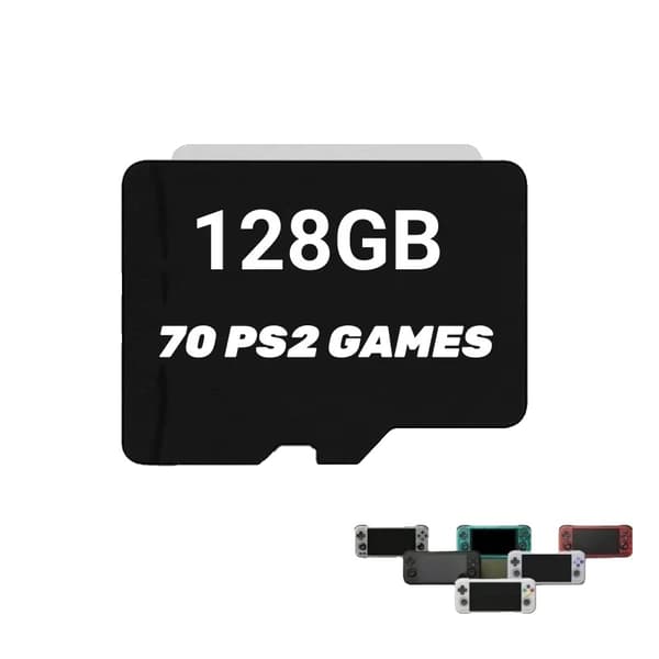 TF Game Card til Retroid Pocket 4 Pro, 60000 spil, 450 PSP-spil,128G 20000 Spil