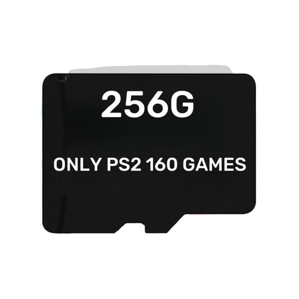 TF-kort för ANBERNIC RG Cube, 256G kapacitet, 45000 totalt spel,512G ENDAST PS2