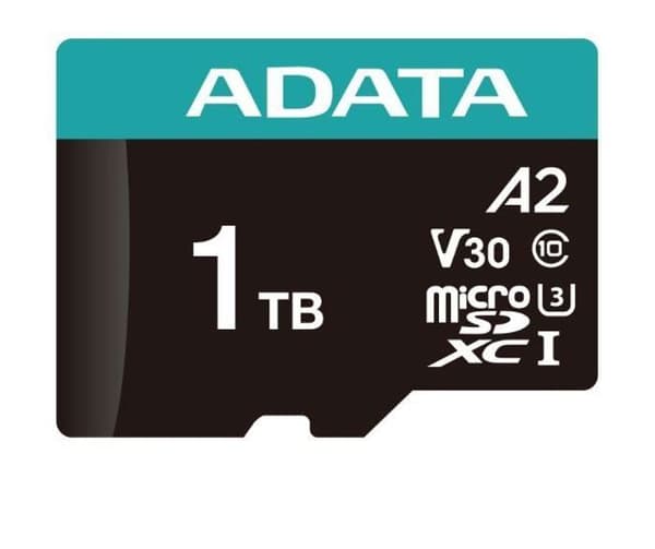 Minneskort - Adata flashminne MICRO SDXC MEMORY 1 TB MED AD./AUSDX1TUI3V30SA2-RA1