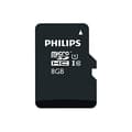 Miniatyrbild 3 av 3: 8 GB Class 10 Micro SD-minneskort - PHILIPS FM08MP45B-10 - Läshastighet upp till 80 MB/s - Svart