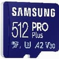 Miniatyrbillede 4 af 11: Mikro-SD-hukommelseskort med adapter Samsung MB-MD512SA/EU 512 GB