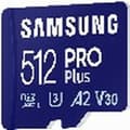 Miniatyrbillede 2 af 11: Mikro-SD-hukommelseskort med adapter Samsung MB-MD512SA/EU 512 GB