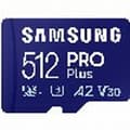 Miniatyrbillede 1 af 11: Mikro-SD-hukommelseskort med adapter Samsung MB-MD512SA/EU 512 GB