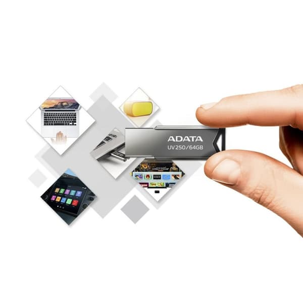 USB-minne Adata UV250 Silvrig 32 GB